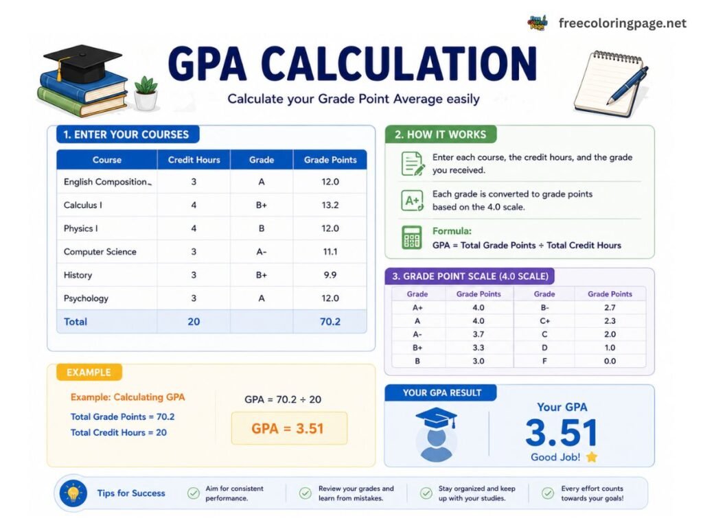 GPA calculation - GPA calculator